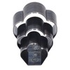 3Pcs Crown Shape Leather Punching Die Set Cutting Knife Kit