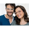 MODFANS - Gafas de lectura para hombre y mujer, con