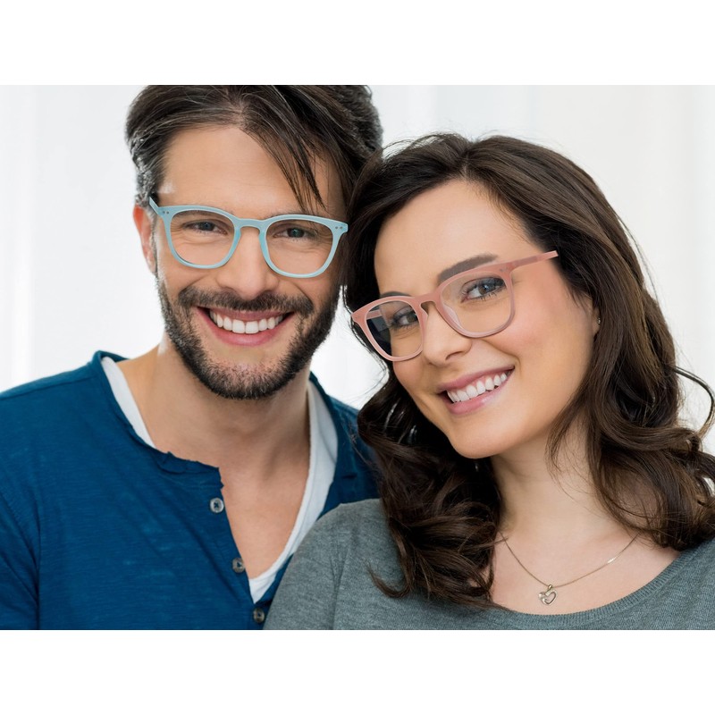 MODFANS - Gafas de lectura para hombre y mujer, con