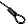 Lovelysp 12 Inch Heavy Duty Steel Loop Cable Braided Safety