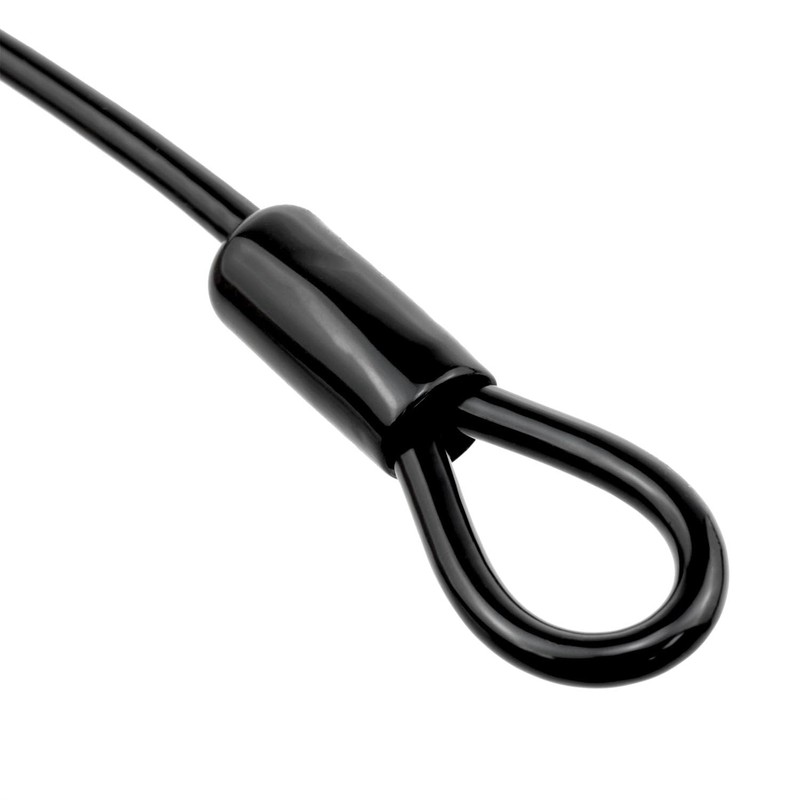 Lovelysp 12 Inch Heavy Duty Steel Loop Cable Braided Safety