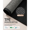 SAKSUN Non-Slip Front Door Mat: Welcome Mats Heavy Duty Waterproof