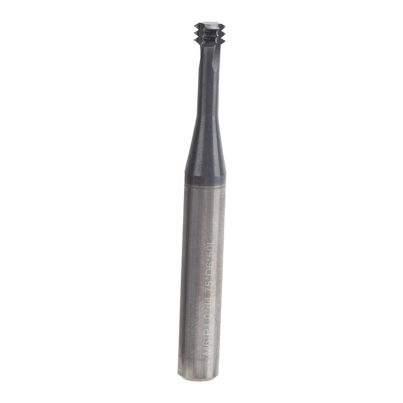 Milling Cutter 3‑Tooth Metric 60° Tungsten Steel Thread Threading Tools