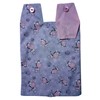 Catheter Night Bag Holder, Cover .100% Cotton. Cute Zebra Pattern.