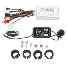 Motor Controller Lithium Conversion Kit 17A 3 Mode Controller UKC1 Display Panel for Electric Bicycles Electric Scooters