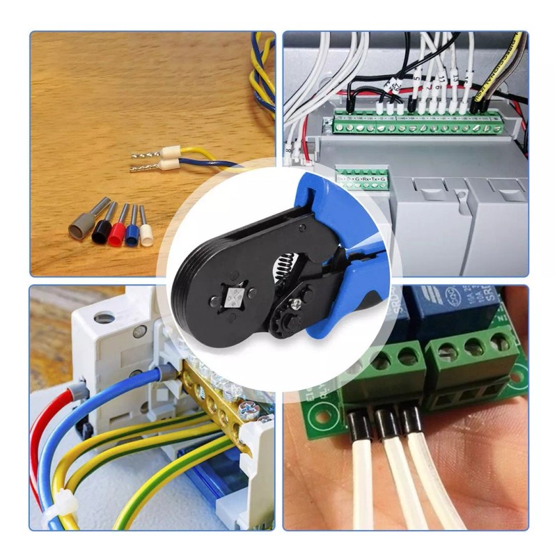 generic F Kit De Pinza Engarzadora Y Casquillos De Cable