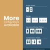 Franklin Brass Classic Architecture (1-Pack) Decorative Light Switch Covers Combination