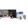 Container Truck Toy High Simulation Extended Carriage Container Trailer Model