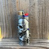 Skull Head Skeleton Metal Lighter Case Cover Holder fits BIC