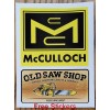 McCULLOCH PRO MAC 700 Electronic Ignition Chainsaw Filter Cover Decal