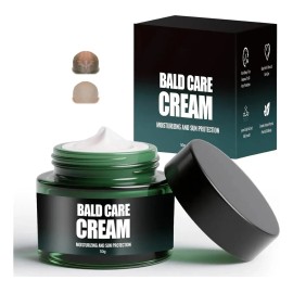 Mopoyat Nourishing Bald Cream And Scalp Care For Wearers Natural Anti Shine Effect Against Skin Irritation Shaving Burn Moisturising