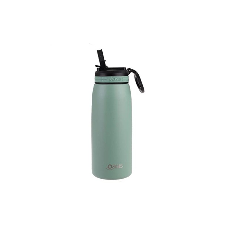Oasis Stainless Steel Double Wall Insulated Sports Bottle W/Sipper 780Ml