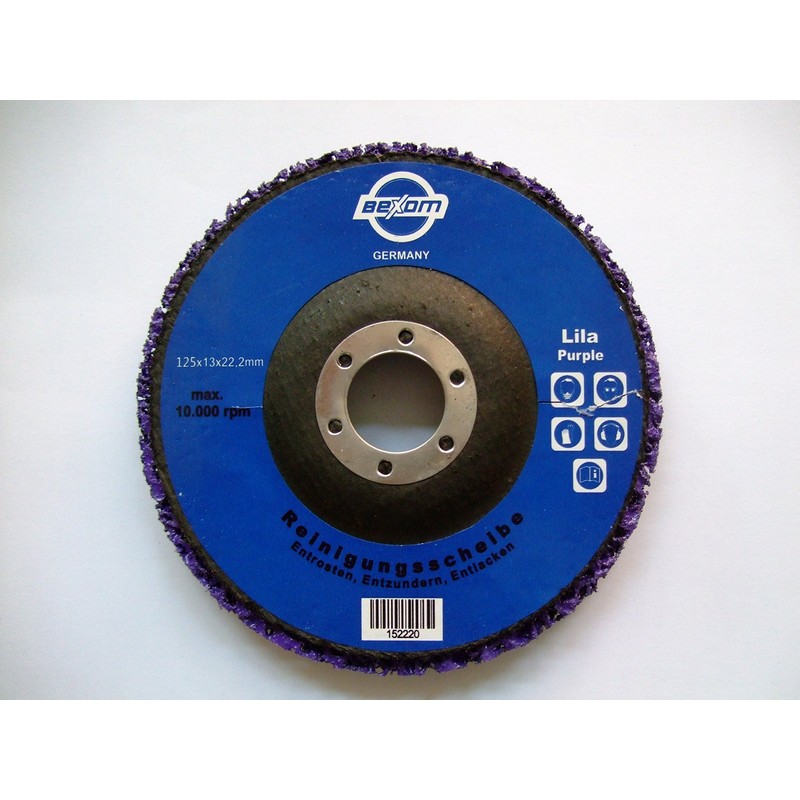 Olbrich-Industriebedarf Cleaning Disc 125 mm Pack of 5 Purple