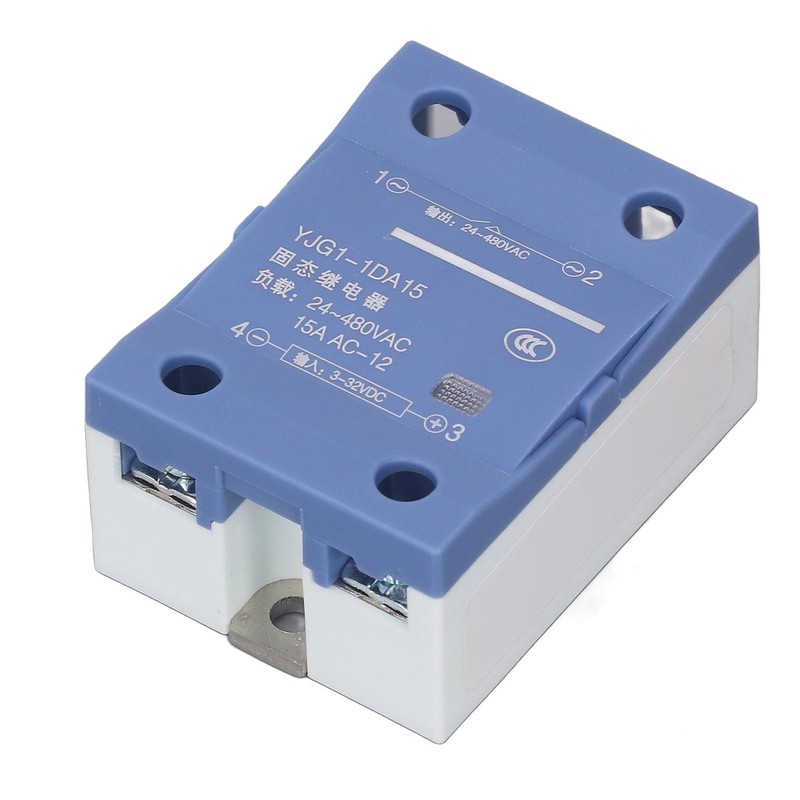 Solid State Relay 15A Single Phase DC 3‑32V Input AC