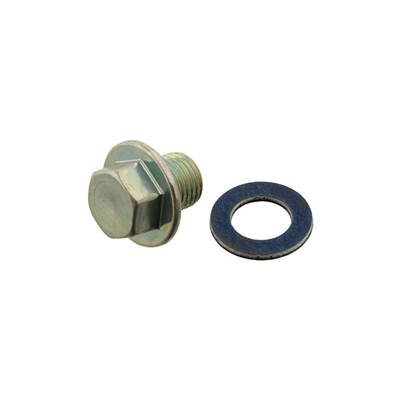 febi bilstein Oil Drain Plug with Sealing Ring, 1 Piece,