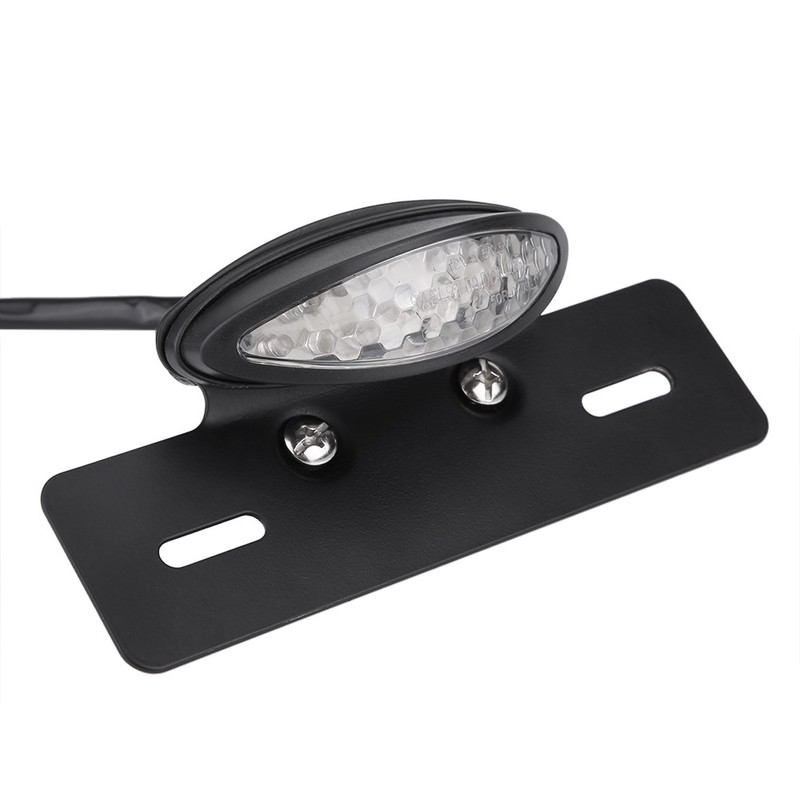 Motorcycle LED Rear Brake Tail Light Stop License Plate Lights