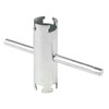 Prime-Line RP77343 Basket Strainer Wrench, Chrome Plated Steel (Single Pack)