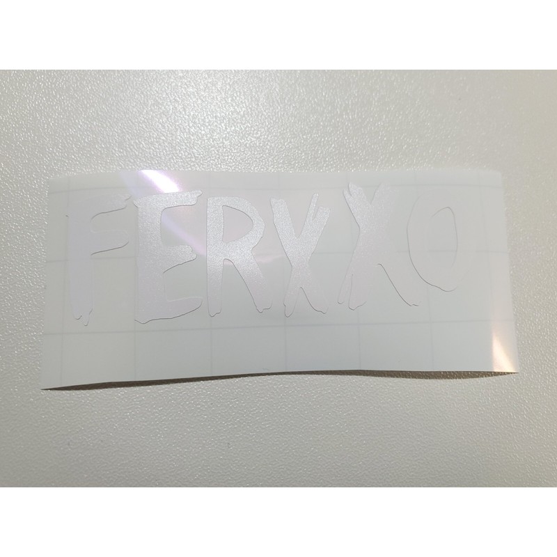 Feid Ferxxo DIY Letters Vinyl Decal Sticker Waterproof * Glasses