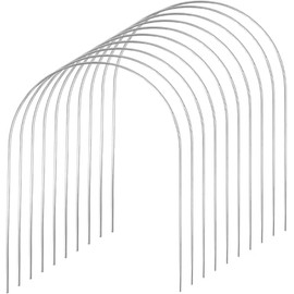 Venbytech for 10 PCS Croquet Wickets Replacement Croquet Metal Croquet Hoops 9 * 7.8inch