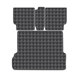 WDYOYS Cargo Mat & Backrest Mats for 2010-2023 Lexus GX 460 Accessories, All Weather Waterproof Rear Cargo Liner Rear Trunk Liner Back Seat Cover Protector