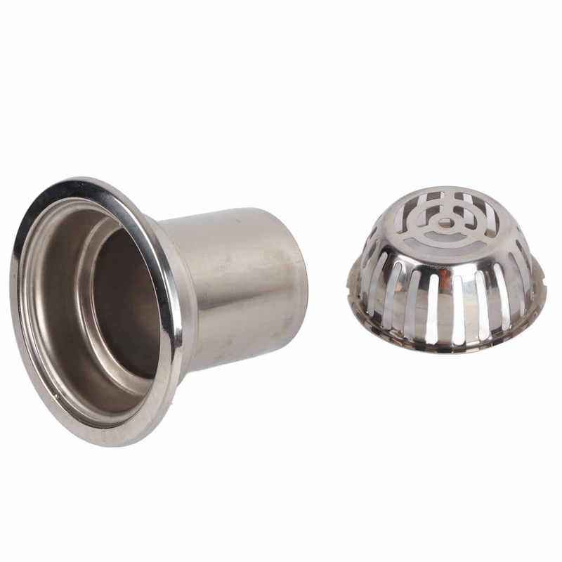 Roof Floor Drain Stainless Steel Non Blocking Balcony Outdoor Rain