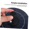 Mipcase Solar Fountain Pump with RGB Lights Solar Feature for
