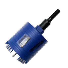 SHDIATOOL Diamond Drill Bit 82 mm Can Drill Bit with Hex Adapter and Centre Drill for Abrasive Concrete Masonry