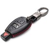 Vitodeco Genuine Leather Smart Key Fob Case Cover Protector with