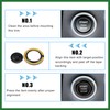 Motoforti Car Auto Engine Start Stop Button Cover Trim Sticker
