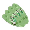 St. Patrick Day Gnome Double-Sided Oval Nail File Emery Board Set 4 Pack
