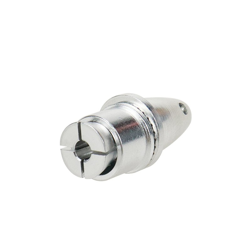 Mcredy 5Pcs RC Airplane Bullet Spinners Propeller Adapter Saver Silver