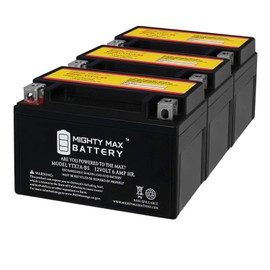 Mighty Max Battery YTX7A-BS Battery for Gas Gy6 Scooter Moped 50CC 125CC - 3 Pack