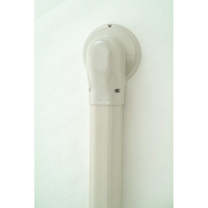 Inaba Denko SWM-100-B Decorative Pipe Cover Wall Corner for Air
