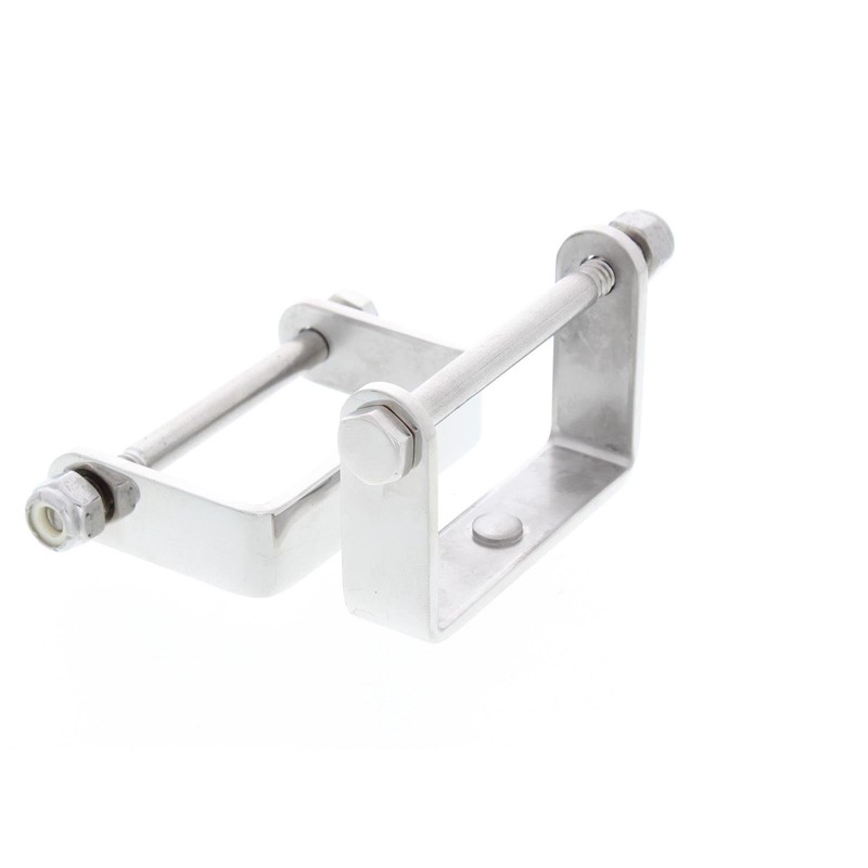 Stainless Steel Spring Clamps, 2-1/4 Inch Wide Leaf Spring