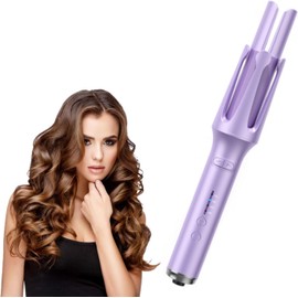 YQQYMBD Automatic Hair Curler, 1.25 Inch Rotating Curling Iron, Precise 4 Modes Temperature Control, Tens Millions of Negative Ions, Protein Coating Smooth Hair Without Damaging Hair Roots