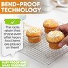 Spring Chef 8.5 x 12 Inch Stainless Steel Cooling Rack