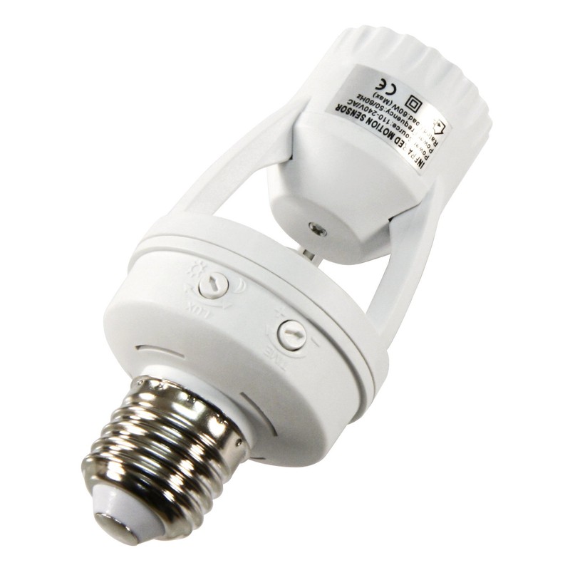 McShine - Infrared Motion Sensor E27 Bulb Socket | LX-451B