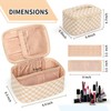 Makeup Bag, Portable Cosmetic Bag, Large Capacity Travel Makeup Case