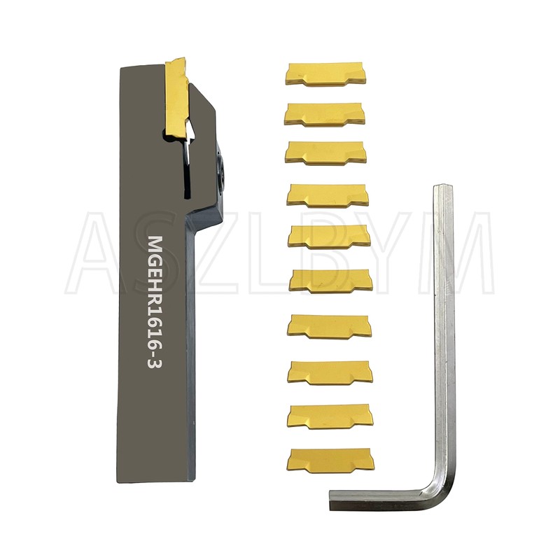 ASZLBYM Soporte para herramientas de ranura de torno MGEHR1616-3 con