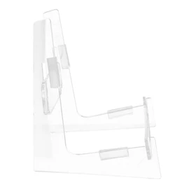 BESPORTBLE Acrylic Guitar Display Stand for Electric Acoustic Bass Violin Ukulele Transparent Holder for Storage Display Durable Lightweight Design for Home Studio Use