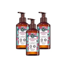 Yves Rocher Set Jabón para Manos con Aroma a Frambuesa y Hierbabuena, Gel, Fórmula Suave