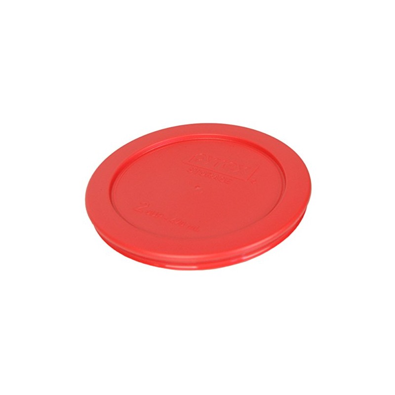 Pyrex 7200-PC 2-Cup Red Food Storage Replacement Lid - Made