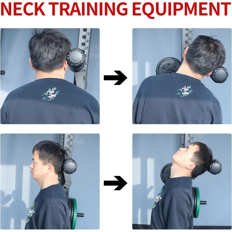 Neck Trainer Designed to Strengthen Neck Muscles Compatible 25mm Diameter