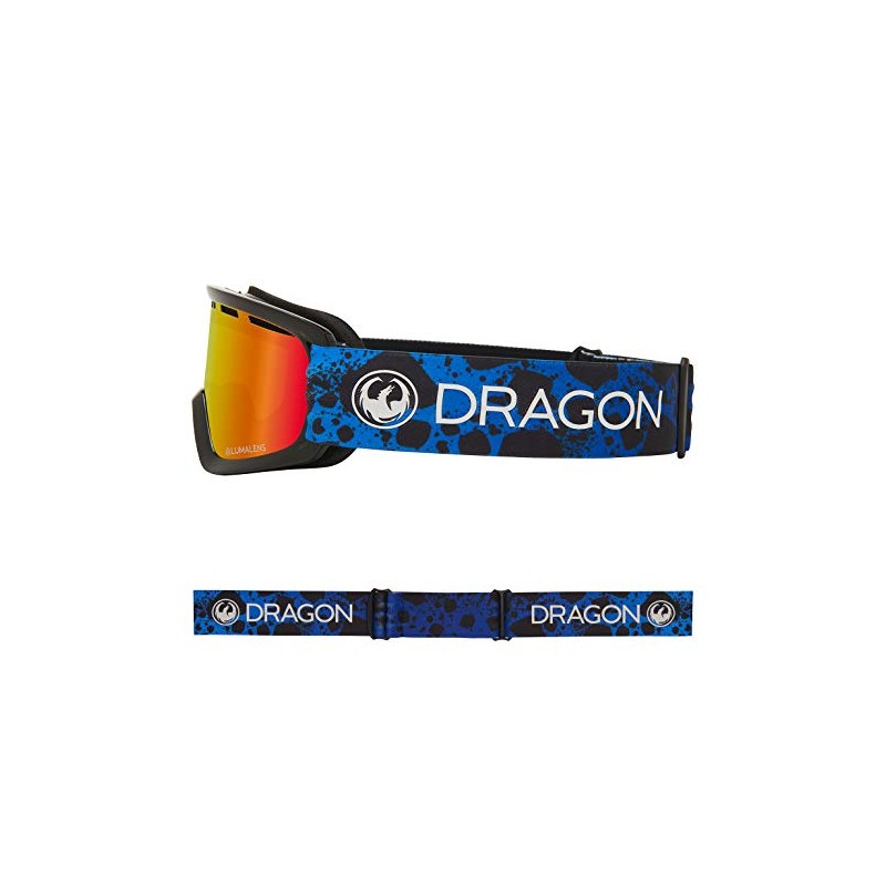 Dragon Lil D Kids/Youth Red Ion Luma Lens Snow Ski