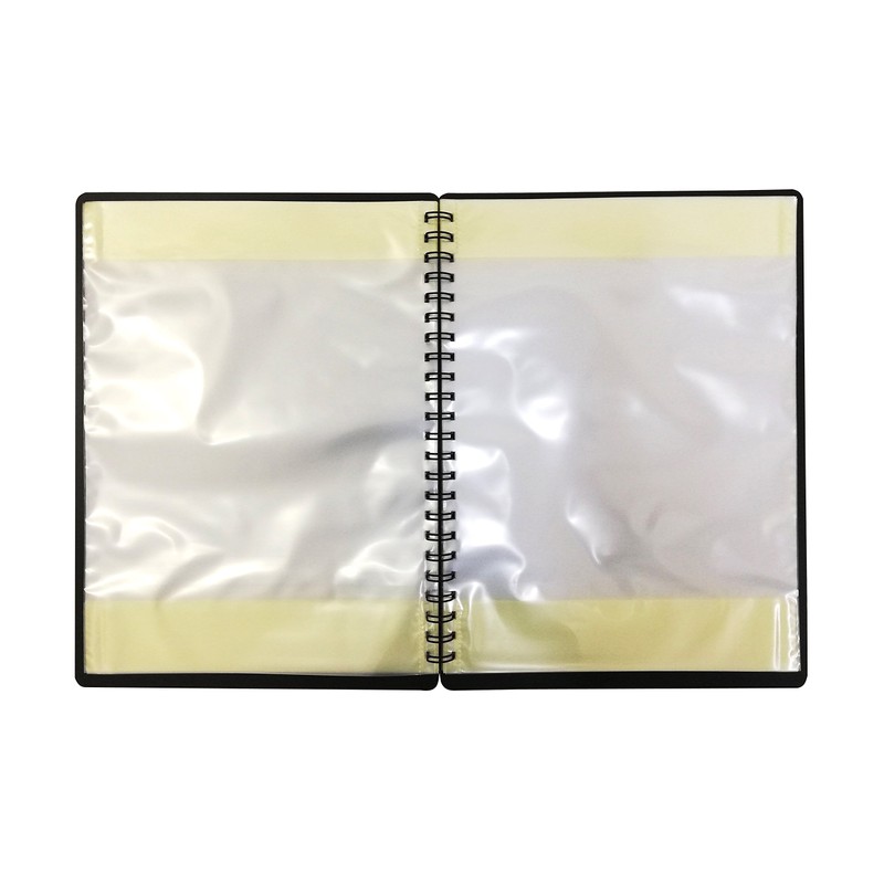 Yoshizawa BF1115-01 PEACOCK Band File Ring Type 30 Black