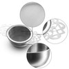 Empress Tea Strainers with Drip Bowls, Mesh Tea Infuser Stainless