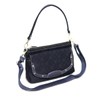 Christian Olivier 38-7875 Purse Pochette Shoulder Bag, ink navy