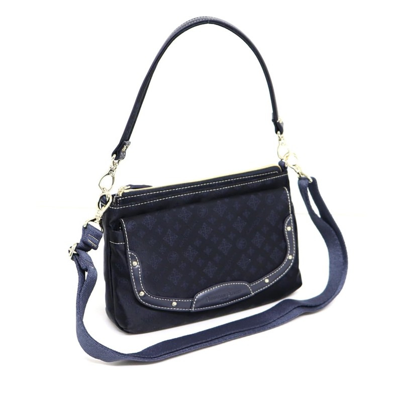 Christian Olivier 38-7875 Purse Pochette Shoulder Bag, ink navy