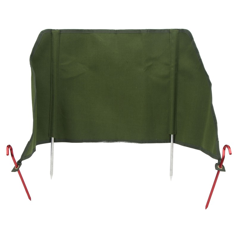 Outdoor Stove Windscreen Portable Canvas Camping Fire Windshield for Picnic
