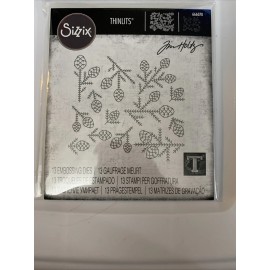 Sizzix Thinlits Die Set - Pine Patterns, 666070 by: Tim Holtz